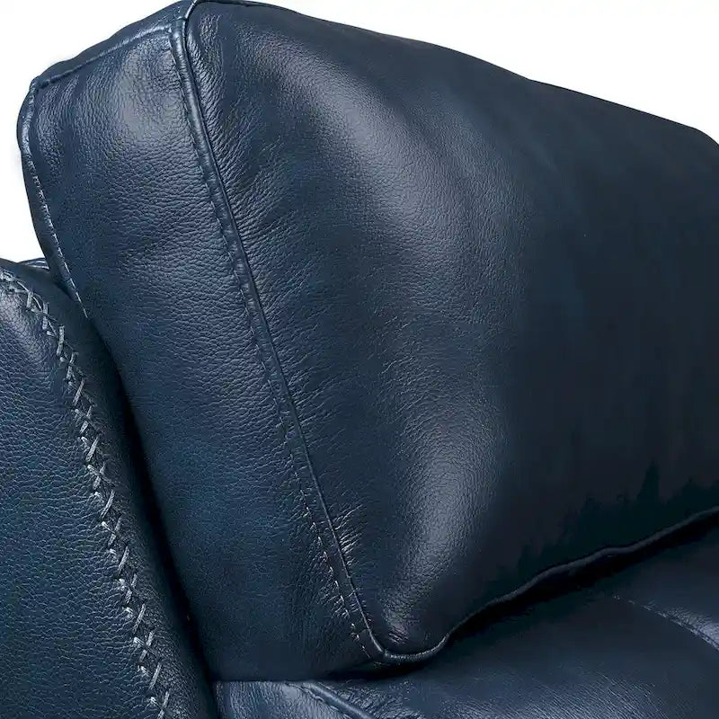 Canapé inclinable électrique biplace 71.5 en cuir zéro gravité avec appuie-tête motorisé, ports USB et USB-C