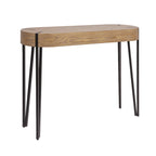 Console en bois Astoria avec pieds en épingle à cheveux en métal - 42,0L x 14,0l x 30,3H