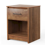 Table d'appoint polyvalente pour canapé, table de chevet en bois avec tiroir