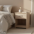 Multipurpose Sofa Side Table Wooden End Table Nightstand with Drawer