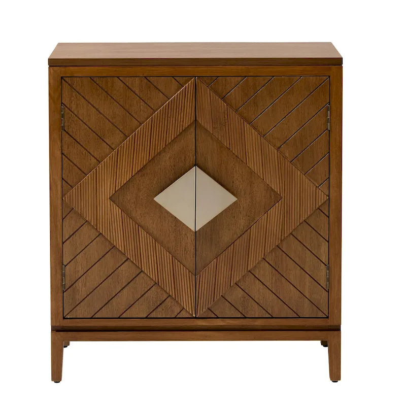 Buffet de rangement de style ferme, en bois avec 2 portes pour le salon, le couloir, la chambre à coucher et la salle à manger