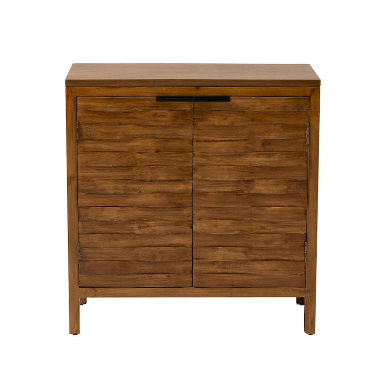 Buffet de rangement de style ferme, en bois avec 2 portes pour le salon, le couloir, la chambre à coucher et la salle à manger