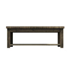 Table basse Joshua Creek 48 po, Aucun assemblage requis, Fini bois de grange