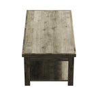 Table basse Joshua Creek 48 po, Aucun assemblage requis, Fini bois de grange