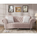 Canapé chesterfield de luxe classique américain à dossier capitonné