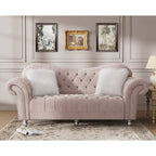 Canapé chesterfield de luxe classique américain à dossier capitonné