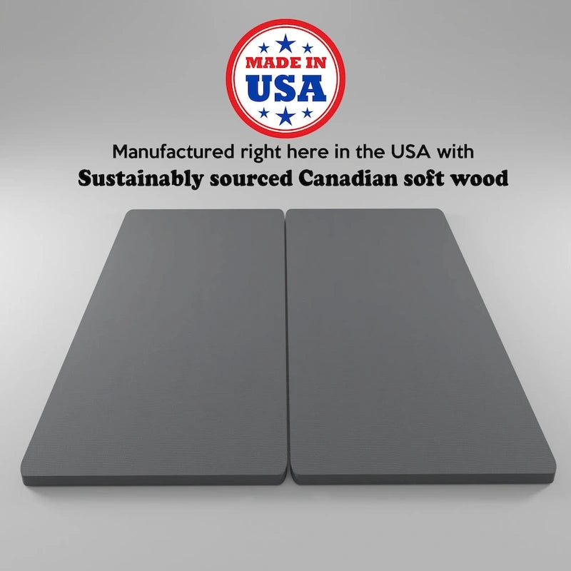 Sommier tapissier entièrement assemblé de 3,8 cm pour support de matelas/lit
