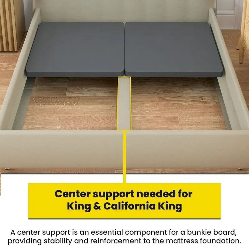 Sommier tapissier entièrement assemblé de 3,8 cm pour support de matelas/lit