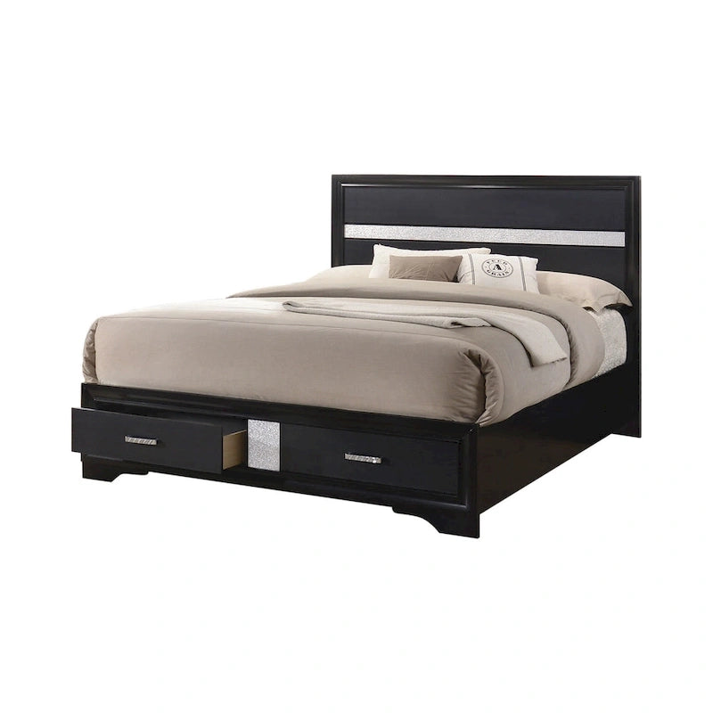 Chambre Corbin avec 2 tables de chevet et commode