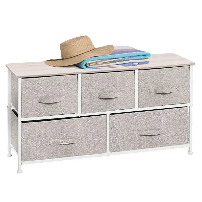 Commode de rangement large avec