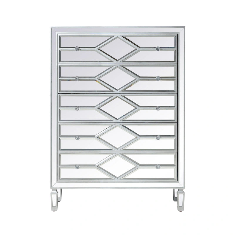 Commode 5 tiroirs de 91 cm