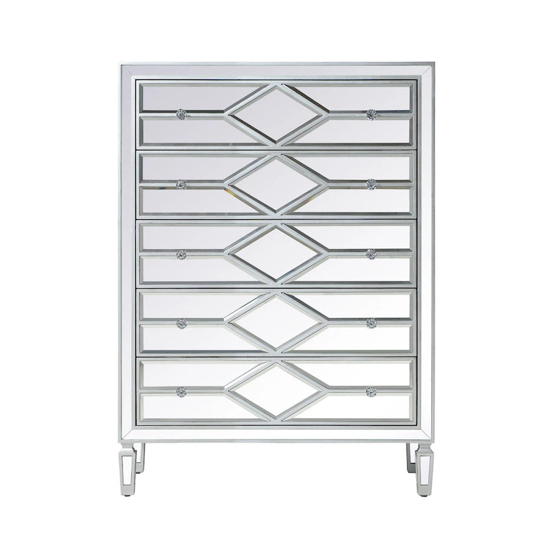 Commode 5 tiroirs de 91 cm