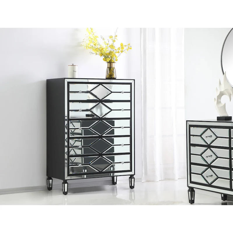 Commode 5 tiroirs de 91 cm