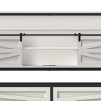Cadre de lit King LED avec station de recharge, rangement de tête de lit en métal et ports USB, lumières de ferme