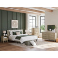 Commode Cielden marron/beige