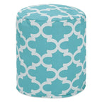 Pouf ottoman d'intérieur/extérieur Trellis