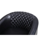COOLMORE Fauteuil d'appoint en forme de tonneau pour salon