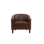 COOLMORE Fauteuil d'appoint en forme de tonneau pour salon