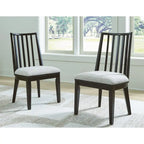 Signature Design by Ashley Galliden Black Dining Chair - 20.5W x 23.25D x 37H