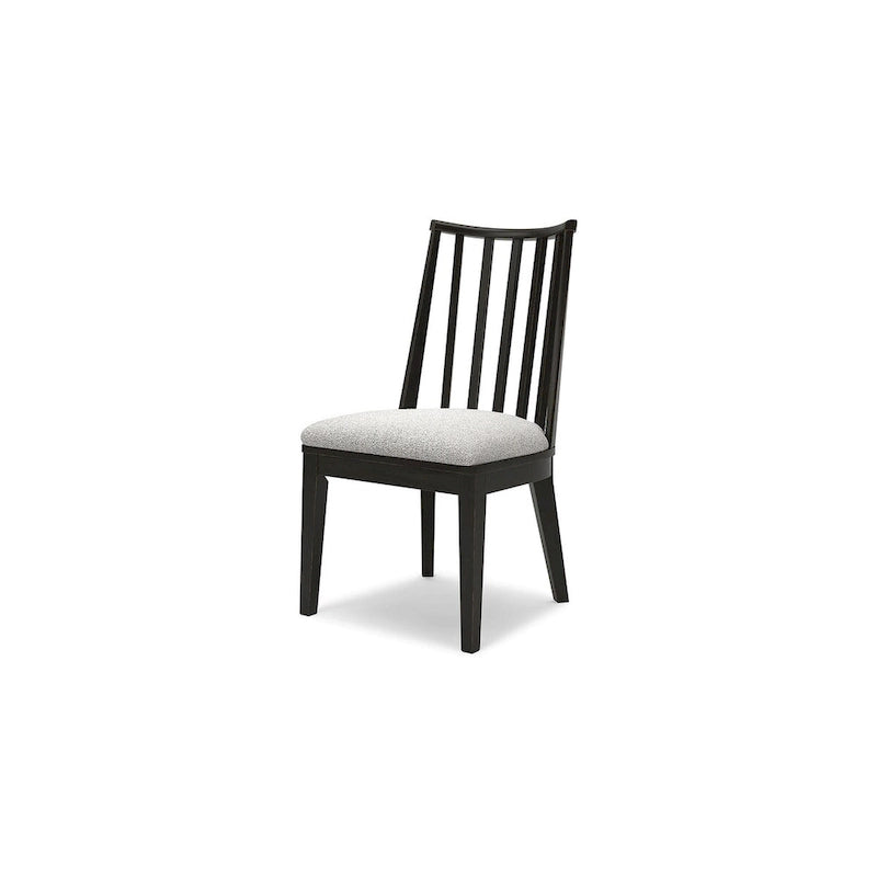 Chaise de salle à manger noire Galliden