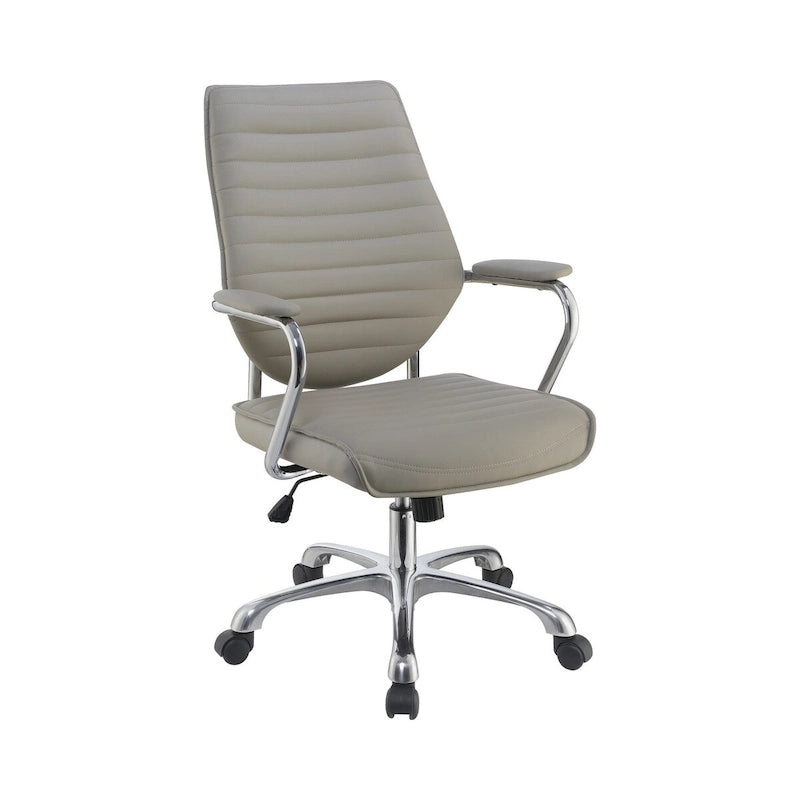 Chaise de bureau pivotante réglable en hauteur Keaton