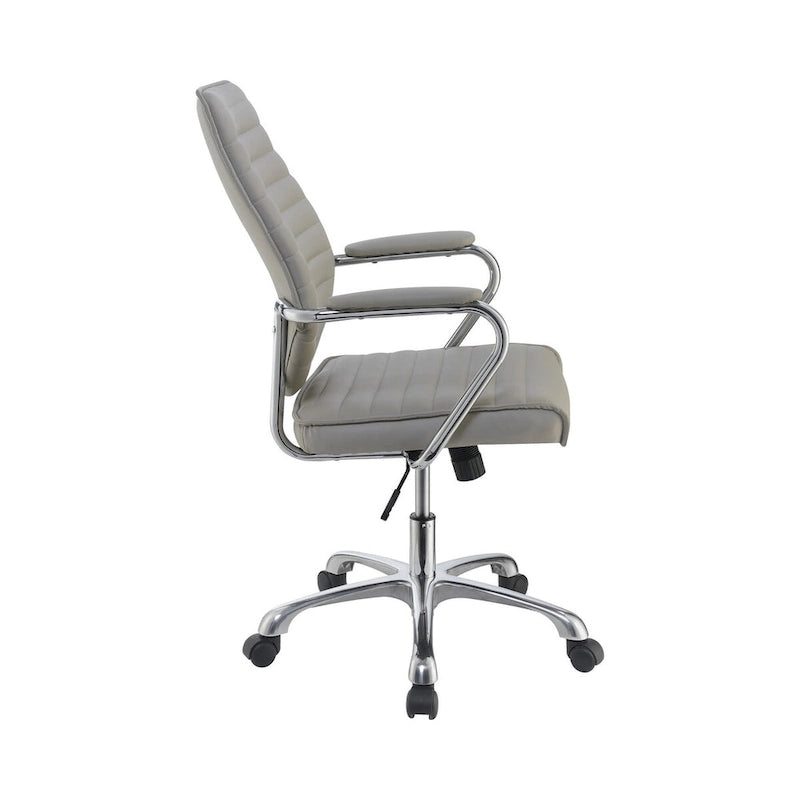 Chaise de bureau pivotante réglable en hauteur Keaton
