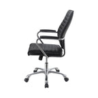 Chaise de bureau pivotante réglable en hauteur Keaton