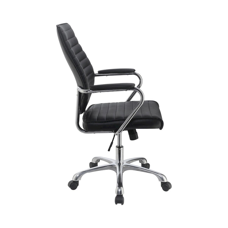 Chaise de bureau pivotante réglable en hauteur Keaton
