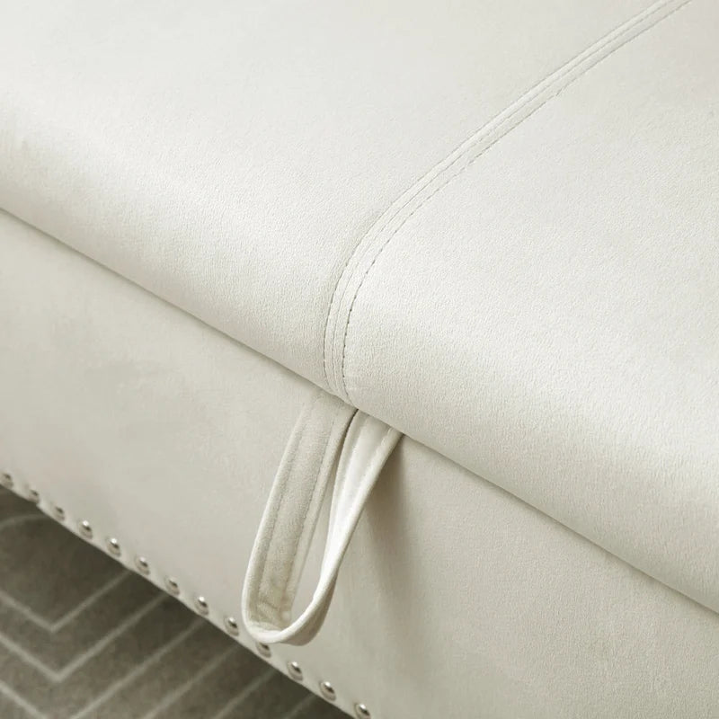 Banc de bout de lit rembourré