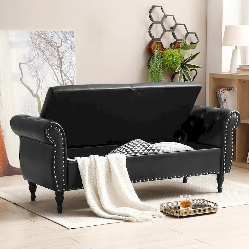 Banc de bout de lit rembourré