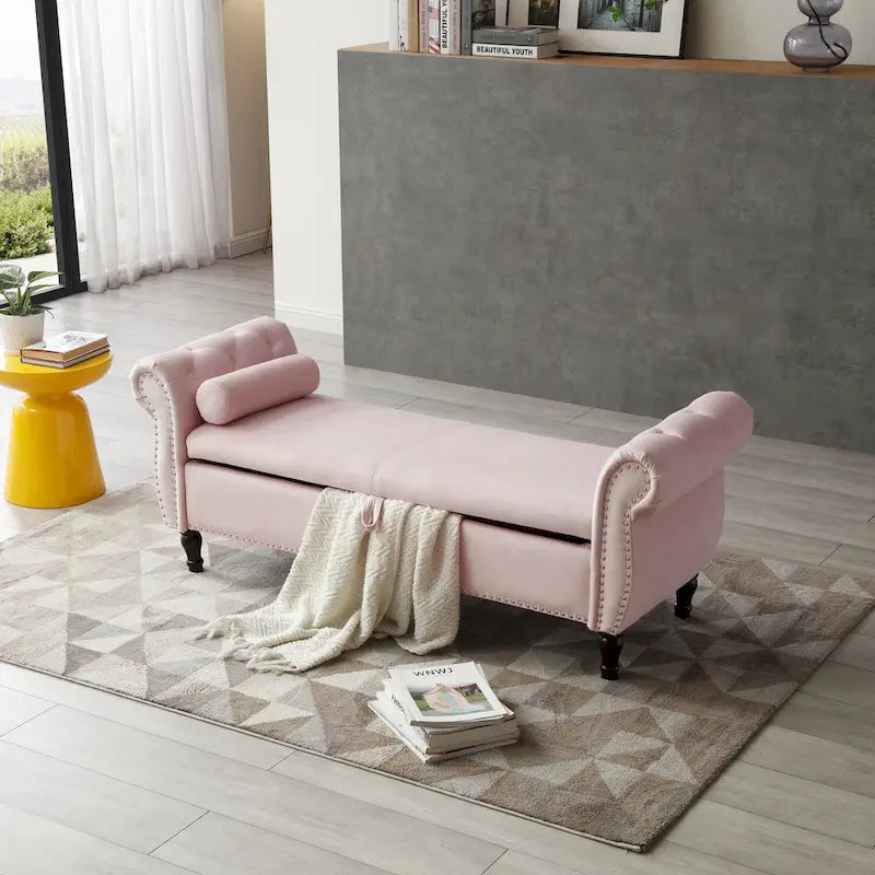 Banc de bout de lit rembourré