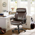 Fauteuil de bureau ergonomique grand dossier, grande taille, supporte 180 kg