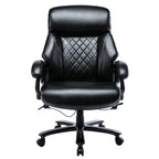 Fauteuil de bureau ergonomique grand dossier, grande taille, supporte 180 kg