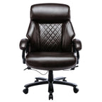Fauteuil de bureau ergonomique grand dossier, grande taille, supporte 180 kg