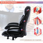Fauteuil de bureau ergonomique grand dossier, grande taille, supporte 180 kg