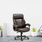 Fauteuil de bureau ergonomique grand dossier, grande taille, supporte 180 kg