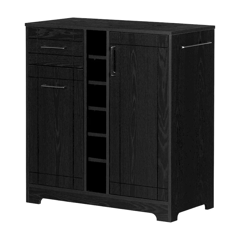 Meuble bar Vietti avec rangement pour bouteilles et verres