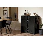 Meuble bar Vietti avec rangement pour bouteilles et verres