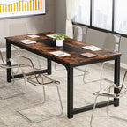 Table de conférence en bois 71, Table de séminaire moderne pour salle de réunion