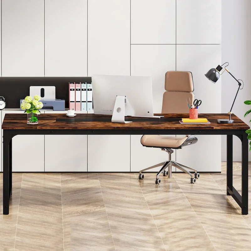 Table de conférence en bois 71, Table de séminaire moderne pour salle de réunion