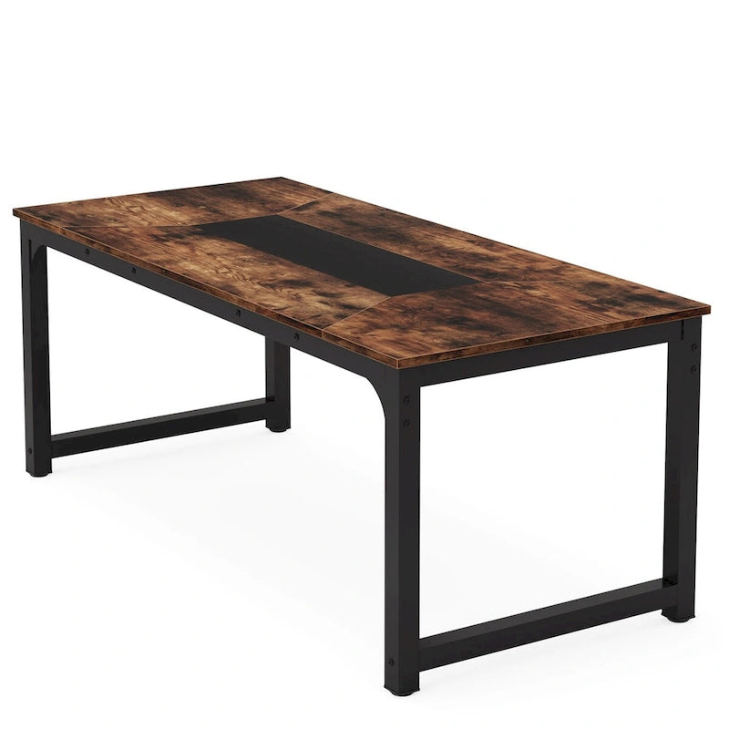 Table de conférence en bois 71, Table de séminaire moderne pour salle de réunion